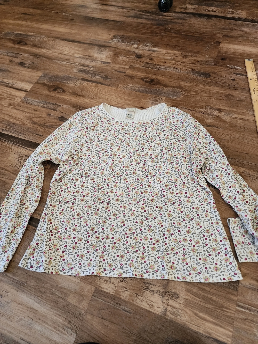 L.L. Bean Floral Top